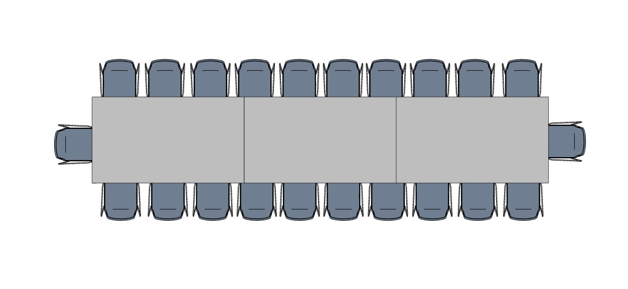 Jednací stůl GATE GATE 140X637 SUNRISE